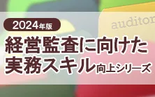 2024年版 経営監査に向けた実務スキル向上シリーズ